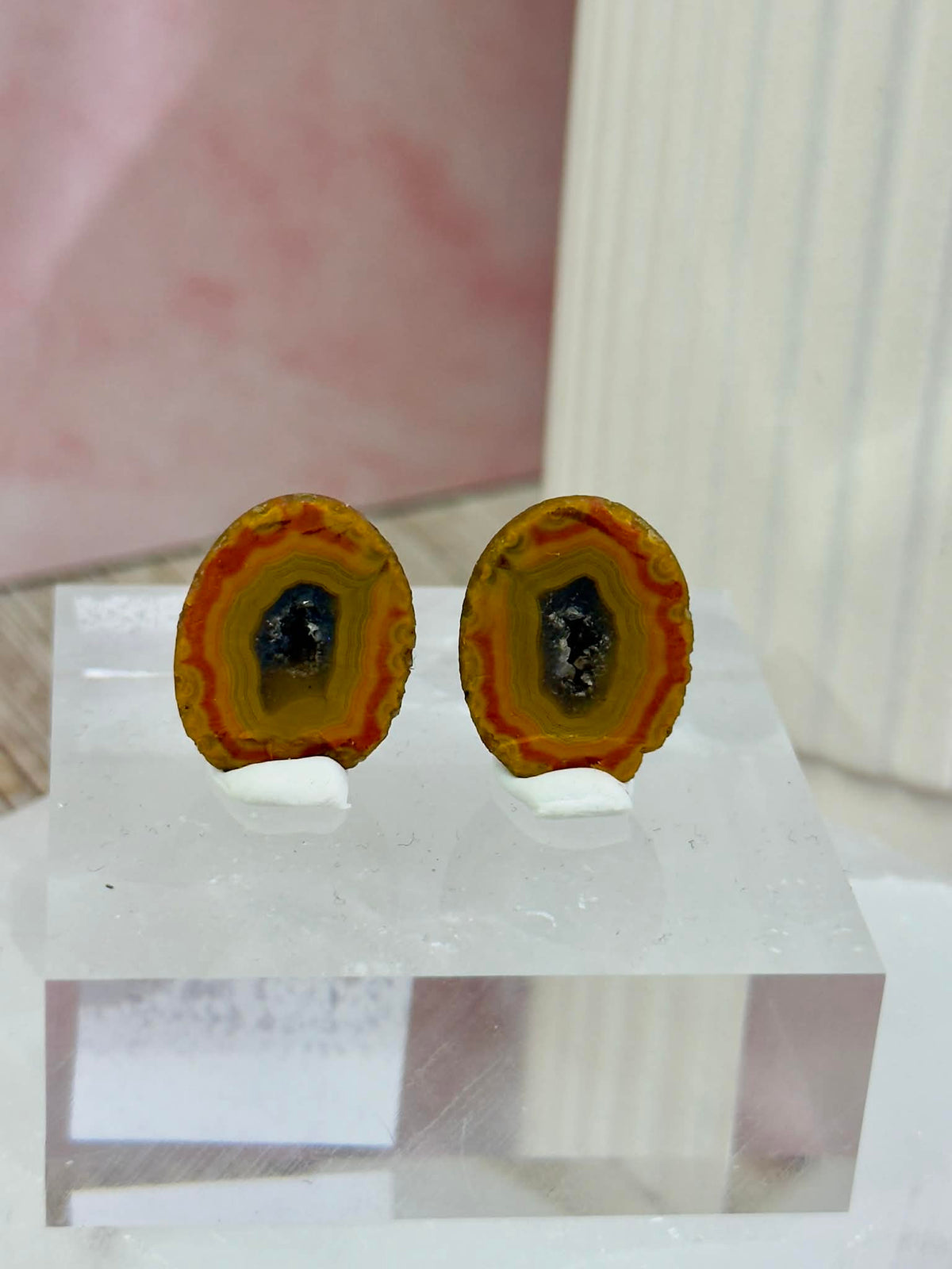 Tabasco agate geode - 36D